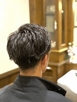 ヒロギンザバーバーショップ 神楽坂店(HIRO GINZA BARBER SHOP)&nbsp;七三ナチュラルパーマ