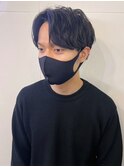 「PORCH齊藤」お客様スタイル ツイスパ アップバンク 束感