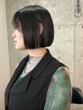 サクラ 岐阜(SAKURA) 似合わせカット 切りっぱなしボブ ミニボブ 岐阜美容室