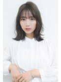 20代30代40代くびれミディアムボブ