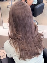 ペレ 栄店(PELE) 前髪/マチルダボブ/ピンクベージュ/インナーグレージュ/栄