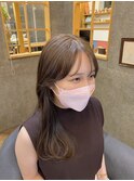 透明感シアーベージュ