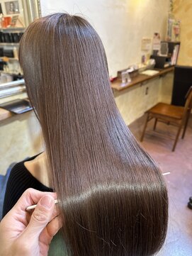 リリアン(Ririan) 【橋本】うる髪フルカラー+自社製品髪質改善トリートメント