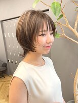 ジアン バイ ミルボン 西宮ガーデンズプラス(GIEN by milbon)&nbsp;くびれショートレイヤー/福原 浩一