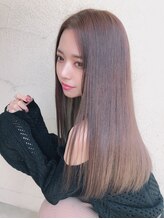 グロス(gloss)&nbsp;箕面豊中韓国風髪質改善縮毛矯正酸性ストレートスタイル