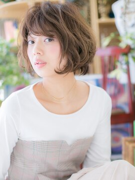 カバーヘア ブリス 戸田公園西口店(COVER HAIR bliss) 外国人風インナーハイライトウルフボブh2戸田公園20代30代40代