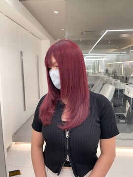 アールプラス 新宿(ar+) カシスレッドカラー