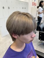 オーシャントーキョー 仙台(OCEAN TOKYO)&nbsp;ミルクティーベージュブリーチマッシュウルフ