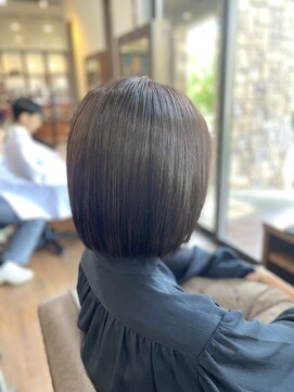 美容室 ルチア ハワイ(Luccica HAWAII) 【luccicaＨＡＷＡＩＩ/森麻乃】顎下1cmボブ/ラベンダーカラー