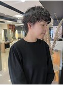 【ハクラ】マッシュパーマ マッシュショート ショートパーマ