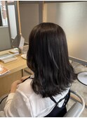 natural × dark brown