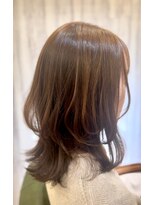 イロドリ(彩 irodori)&nbsp;ミディアムレイヤー☆20代30代40代グレージュ大人かわいい