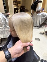 アレンヘアー 松戸店(ALLEN hair) ミルクティーベージュ【ダブルカラー/松戸】