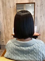 エヌアンドエー 杉戸高野台店(N&A)&nbsp;大人のサラ艶ショートボブ　髪質改善/Ａｕｊｕａ/黒髪