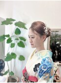 お着物アップスタイル