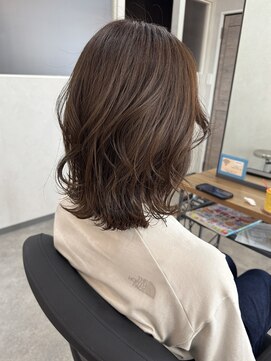 ナジック(749) 脱白髪染め×アッシュブラウン