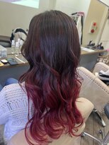 ウエスト オーランド(WEST O LAND)&nbsp;レッドピンクグラデーション