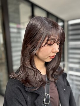 テラスヘア 新潟駅南(TERRACE hair) 透明感抜群ラベンダーグレージュ