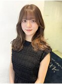 【Hinako】モテベージュ×ミディアムヘア