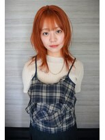 ラシク(RASHIKU)&nbsp;オレンジハッシュカット