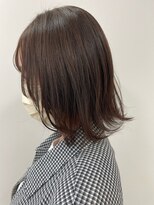 ケンジ 平塚ラスカ店(KENJE) ミディアムヘア/暗めカラー/グランマッシュ/平塚