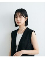 スノードロップ 荻窪(Snowdrop)&nbsp;黒髪カタログ/クラゲヘアー/オリーブグレー/荻窪