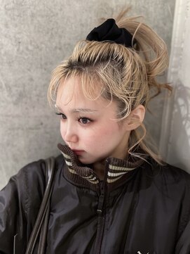 モニカ 栄店(MONIQA) milk tea color