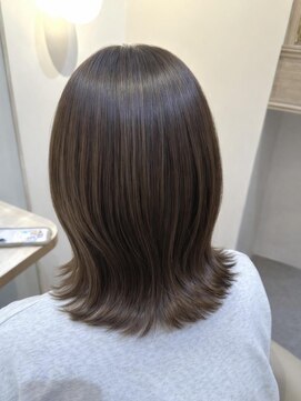 アンド ラ ブランシュ(&.La Blanche) くびれボブ/アッシュ/イメチェン/大宮