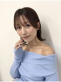 韓国風外はねボブ