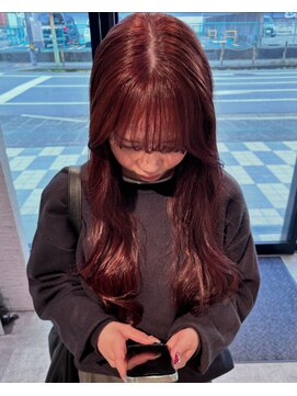 シェノン 奈良橿原店(CHAINON) ピンクラベンダー/奈良ブリーチなし/奈良橿原髪質改善カラー