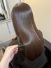 【平日限定】骨格補正カット+髪質診断付きカスタムトリートメントor炭酸スパ