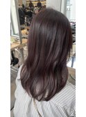 艶感たっぷり髪質改善ピンクブラウン