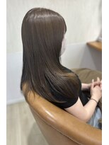 ヘアメイクアモーレ 光の森店(Hair Make Amore) 美髪再生カラー×カーキグレージュ