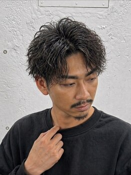 MOOD OSAKA メンズサロン【ムード】【７月１日OPEN（予定）】の写真/お仕事終わりでも気軽にOK★洗練された大人の男ヘア！スタイリングも簡単で大好評◎
