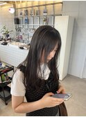 透明感〇グレージュカラー