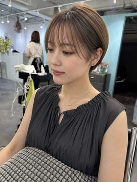 オウル(Owll) 【Owll】石田学史大阪大人マッシュショート30代40代50代透明感