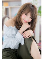 ミック ヘアアンドビューティー 大山店(miq  Hair&Beauty)&nbsp;視線クギ付け！フェミニンワンカール