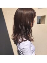 ビール 今泉店(BEER)&nbsp;【BEER 山崎雄太朗】透明感アッシュ　ふわふわミディアム