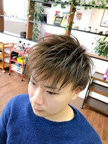 サンパ ヘア(Sanpa hair) マッシュカラースタイル