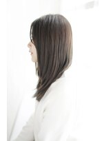 サフリック ヘアアンドビューティー スパ(safric hair&beauty spa) 20代30代40代　くすみレイヤーロング【烏丸】