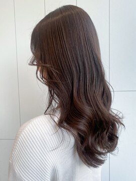 アルバム 銀座(ALBUM GINZA) モカグレージュ_くびれミディイヤリングカラー_ba329932