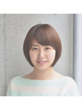 プレゼンス ブレインズ 下北沢(PRESENCE BRAINS) 『PRESENCE BRAINS』ツヤシンプル☆ショートボブ