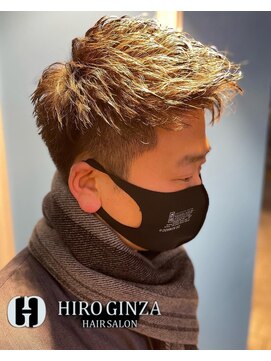 ヒロギンザ 五反田店(HIRO GINZA) 2ブロックショート　理容室　床屋　五反田