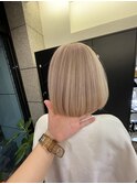 【olino】大人気ハイトーン20代30代ブロンドボブ
