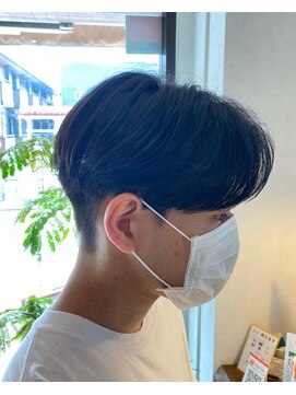 ヌーバイアンドライフ(NU. by and life) 韓国マッシュ[アッシュブラック/ネイビーグレー/ブルーシルバー]