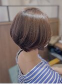 ボブ/グレージュ/大人女性/レイヤー/ショート[経堂]