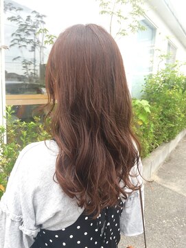 ヘアーズ イオンモール徳島(HAIRZ) 《HAIRZ》渡内美遥　秋先取りテラコッタブラウン