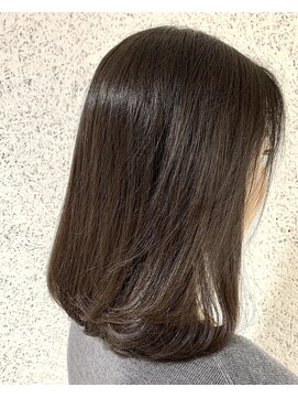 コークス 原宿 表参道(COKETH) ストカールミディアムボブ(縮毛矯正×デジタルパーマ)ストデジ