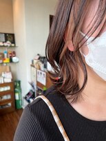 シェール(cher)&nbsp;くびれボブ＆インナーカラー 【cher西宮北口：三田】