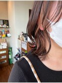 くびれボブ&インナーカラー 【cher西宮北口:三田】